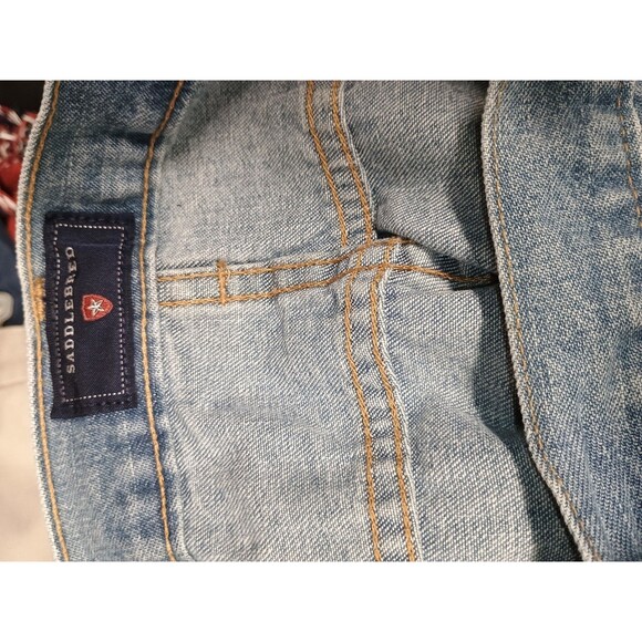 Saddlebred Shorts Mens 42 Denim Cotton Jeans Med Blue 5 Pocket 9.5 in Inseam NWT - Picture 9 of 11
